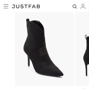 Khloy Western Stiletto Bootie - JustFab